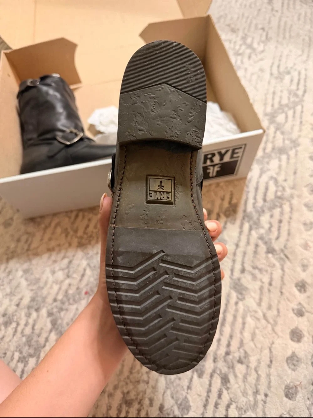 FRYE Black Veronica Short Boot